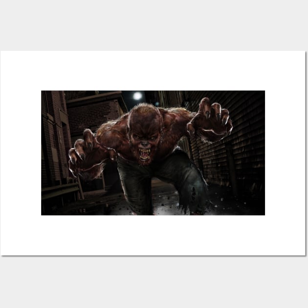 Werewolf by Night Wall Art by uncannyknack